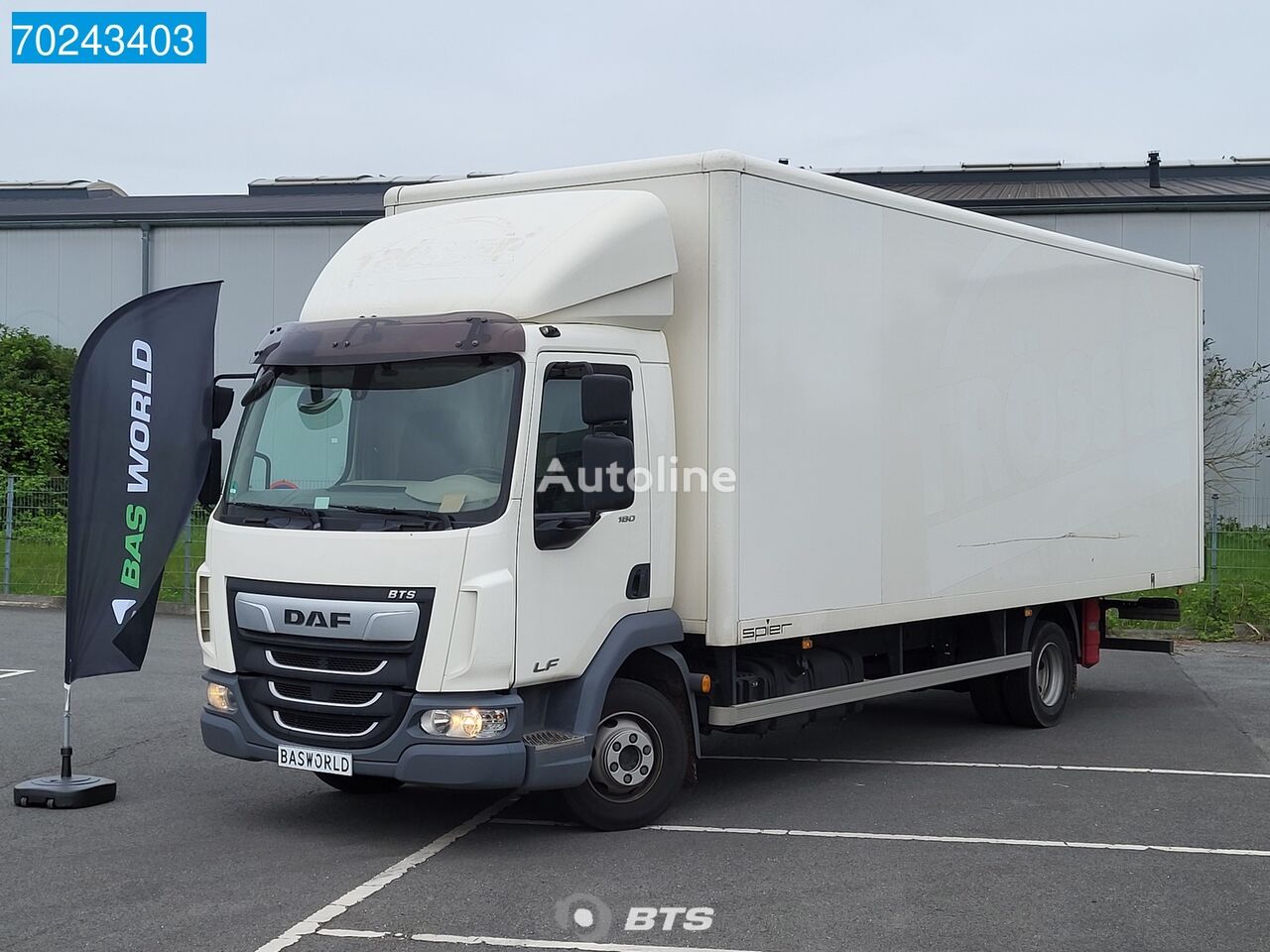 DAF LF 180 4X2 7490kg GVW ACC Euro 6 Koffer-LKW