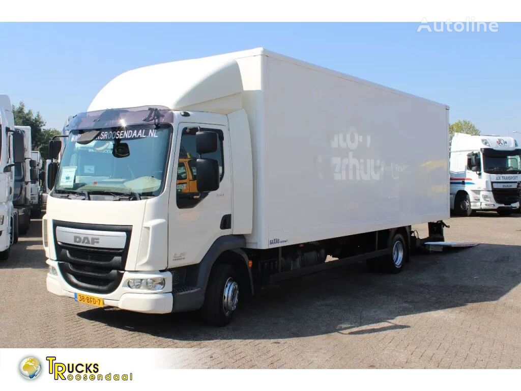 камион фургон DAF LF 180 + Euro 6 + Dhollandia Lift + 12t