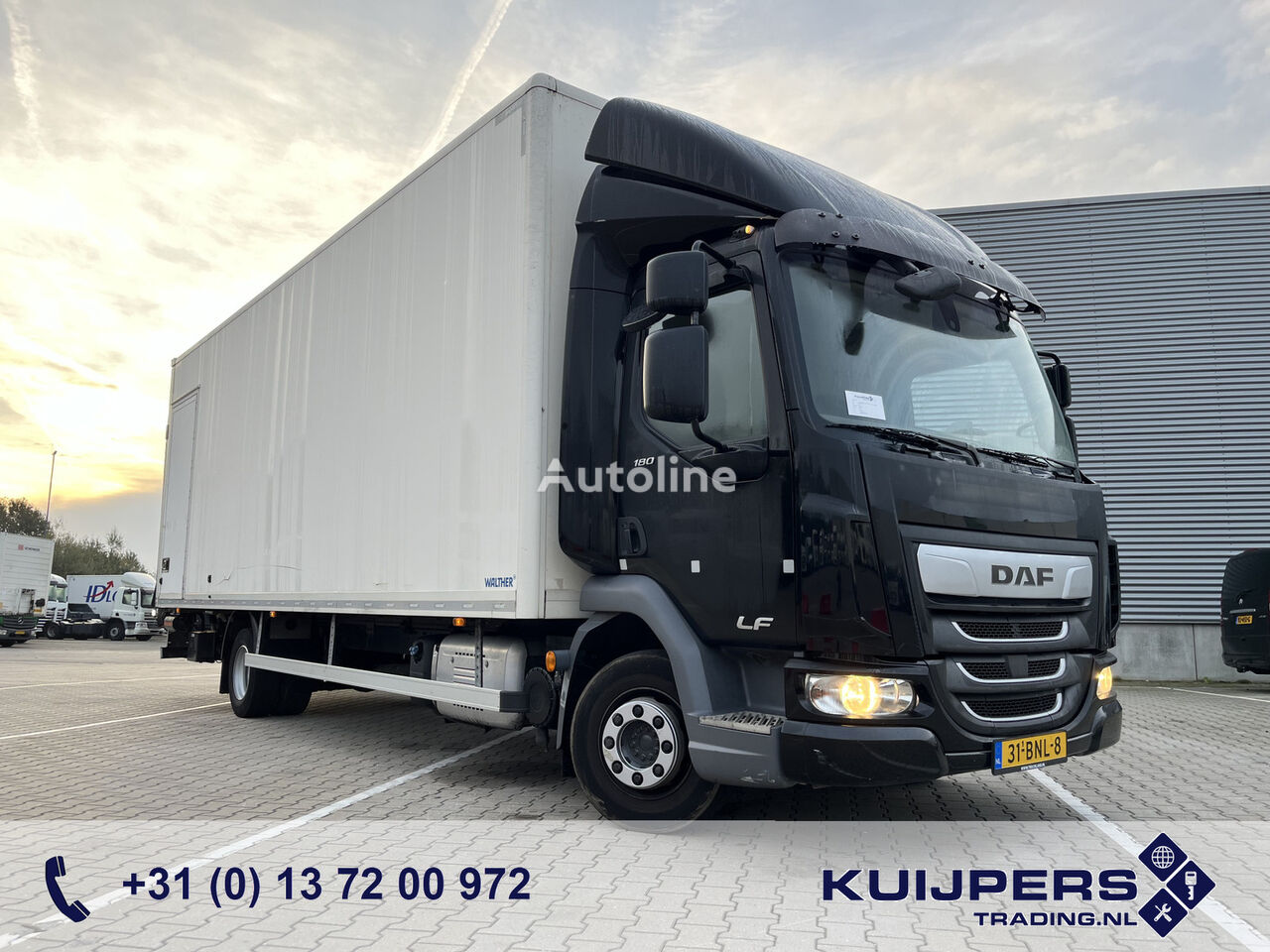 skriňové auto DAF LF 180 FA Euro 6 / 12 Ton