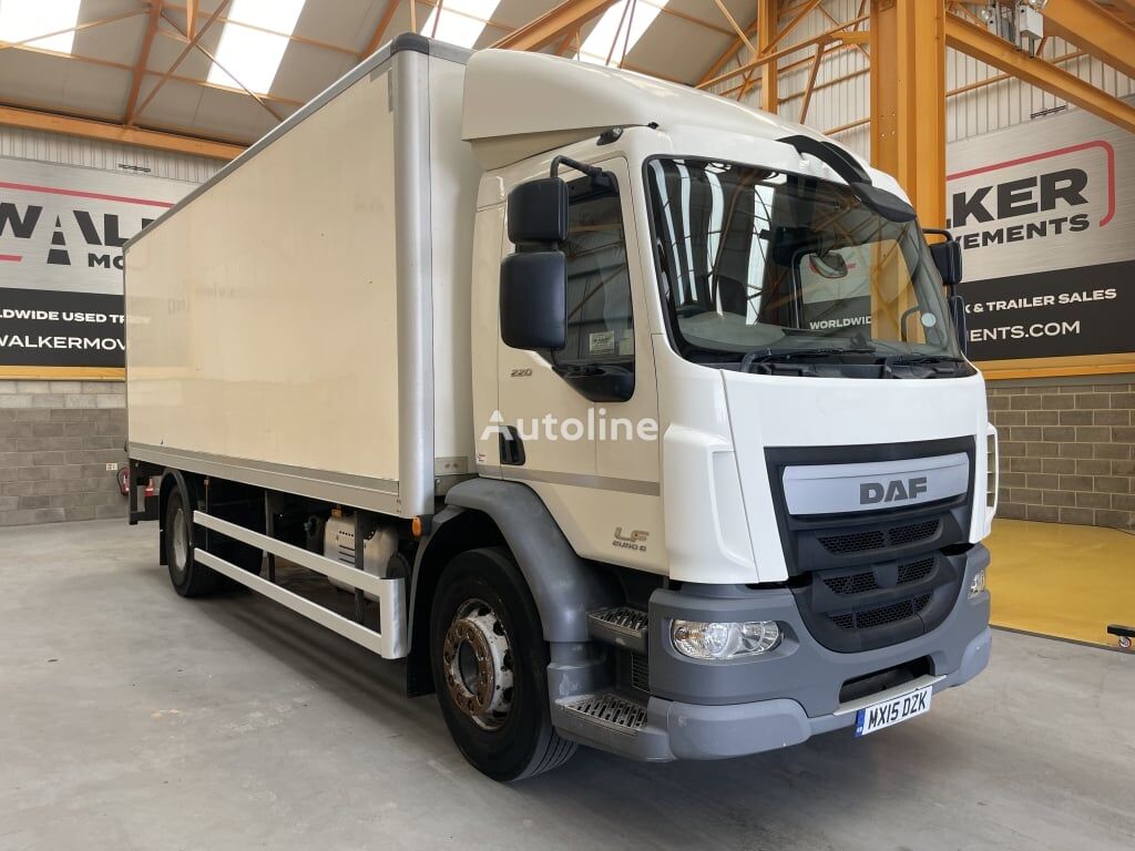 camião furgão DAF LF 220 4X2 *EURO 6* 18 TONNE BOX – 2015 – MX15 DZK