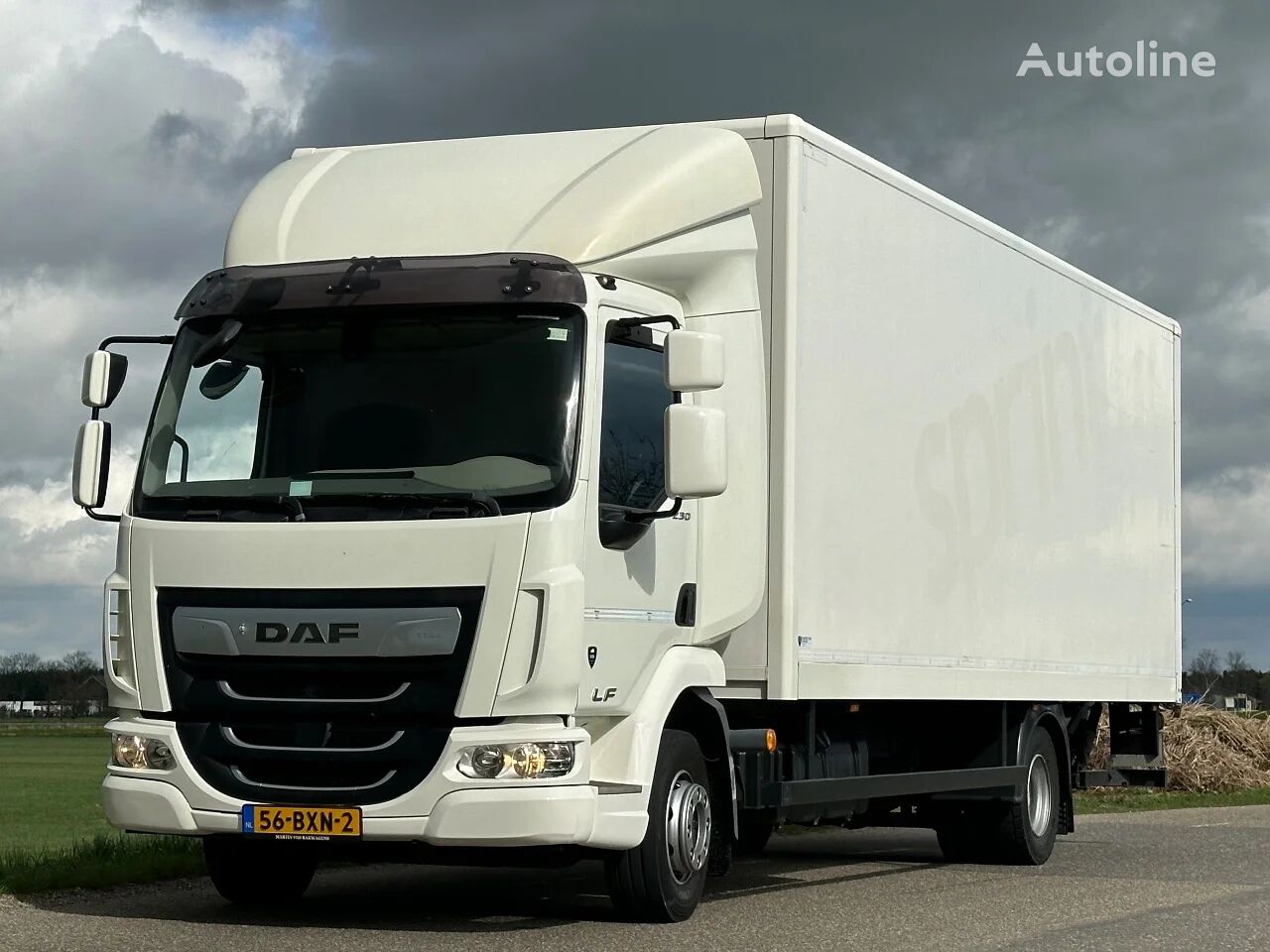 شاحنة مقفلة DAF LF 230.12. EURO6. 2020. Bakwagen met Laadklep. LF 230.12. EURO6