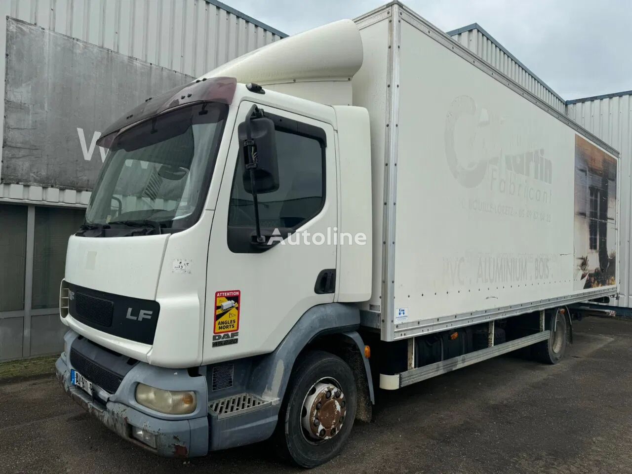 camion fourgon DAF LF 45.220, Closed Box