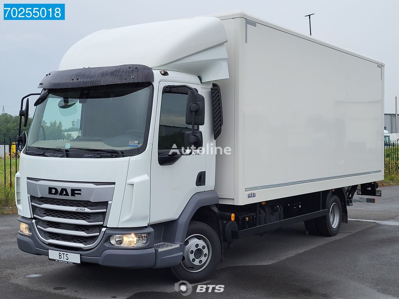 jauns DAF XB 210 4X2 7.5tonner GSR options Manual Saxas ACC Euro 6 kravas automašīna furgons