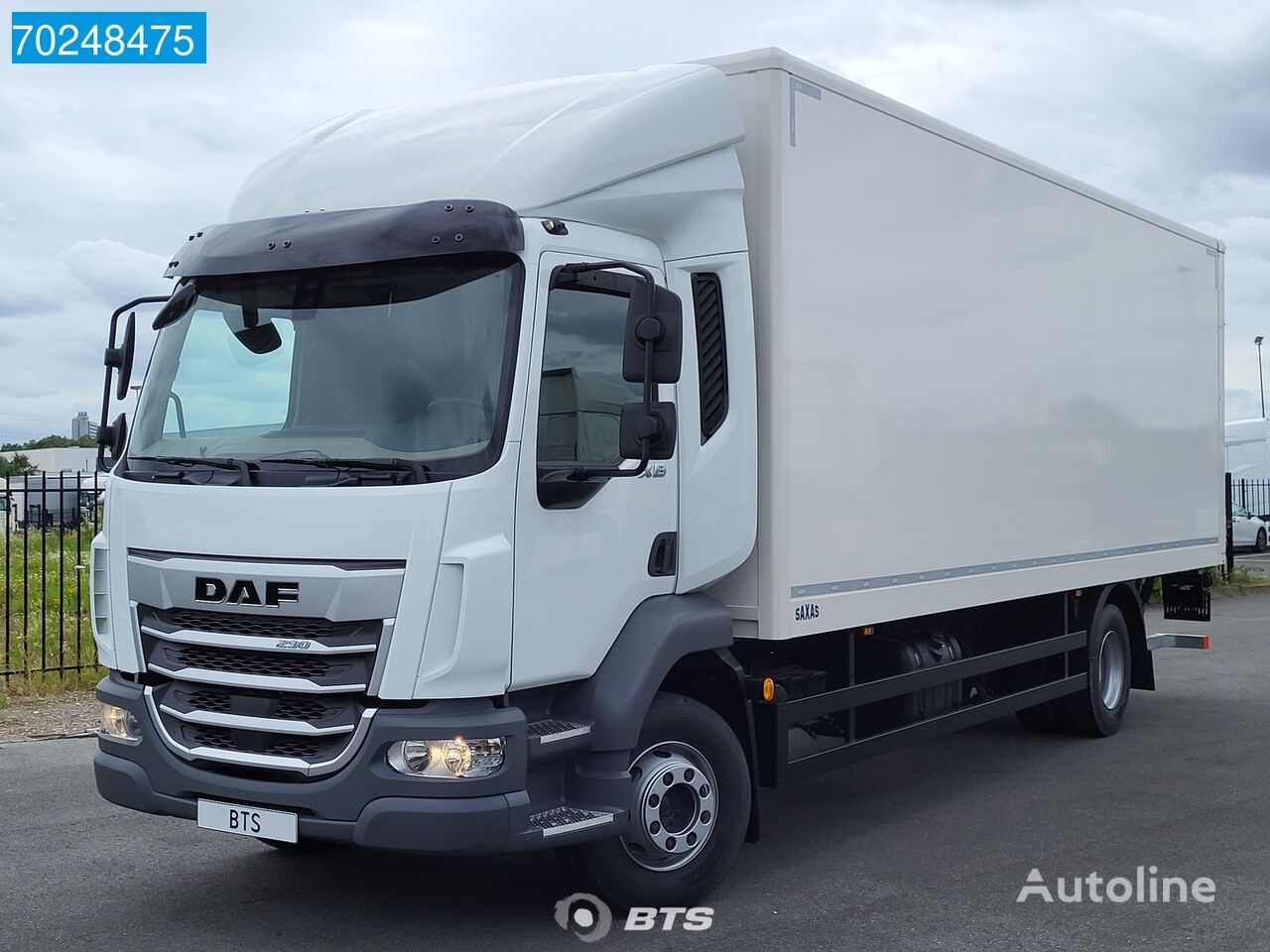 DAF XB 290 4X2 16T SAXAS 1500kg Ladebordwand ACC GSR EURO 6 camión furgón nuevo