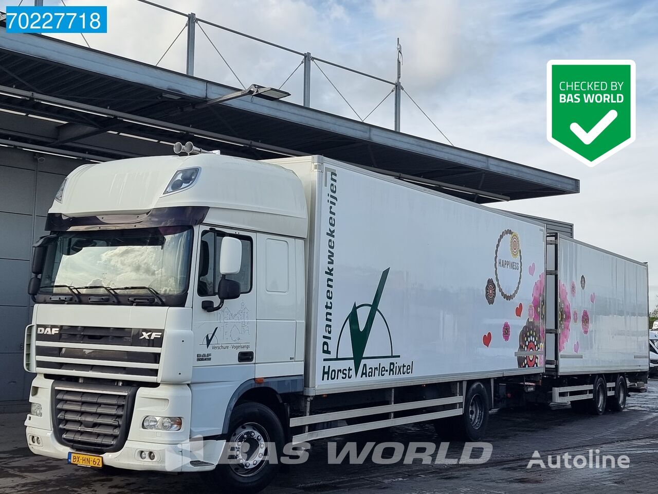 автофургон DAF XF105.410 4X2 NL-Truck SSC ACC Combi Ladebordwand Euro 6