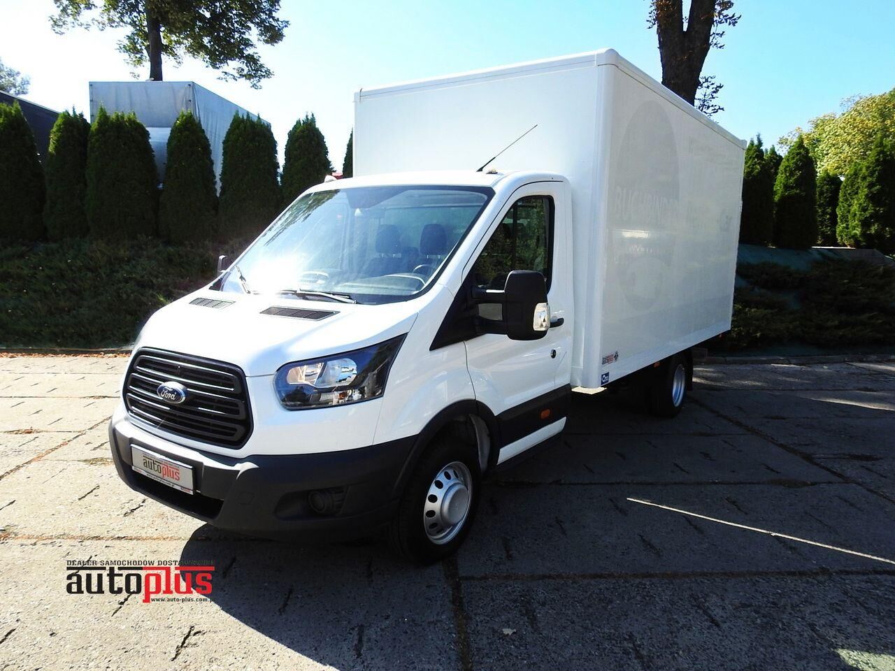 автофургон Ford TRANSIT KONTENER WINDA 8 PALET KLIMATYZACJA BLIŹNIACZE KOŁA  130