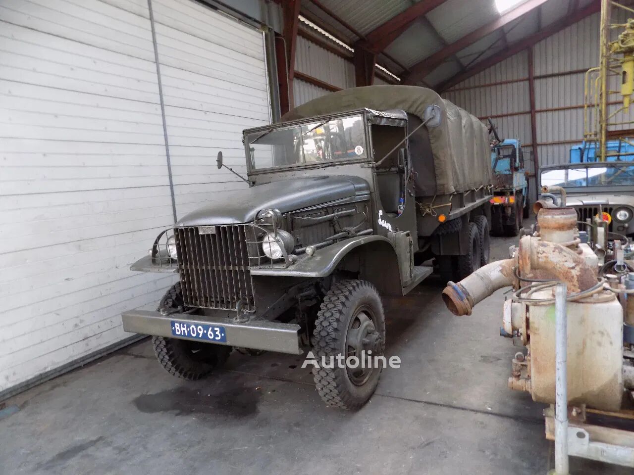 GMC G.M.C. 1942-45 6x6 kravas automašīna furgons