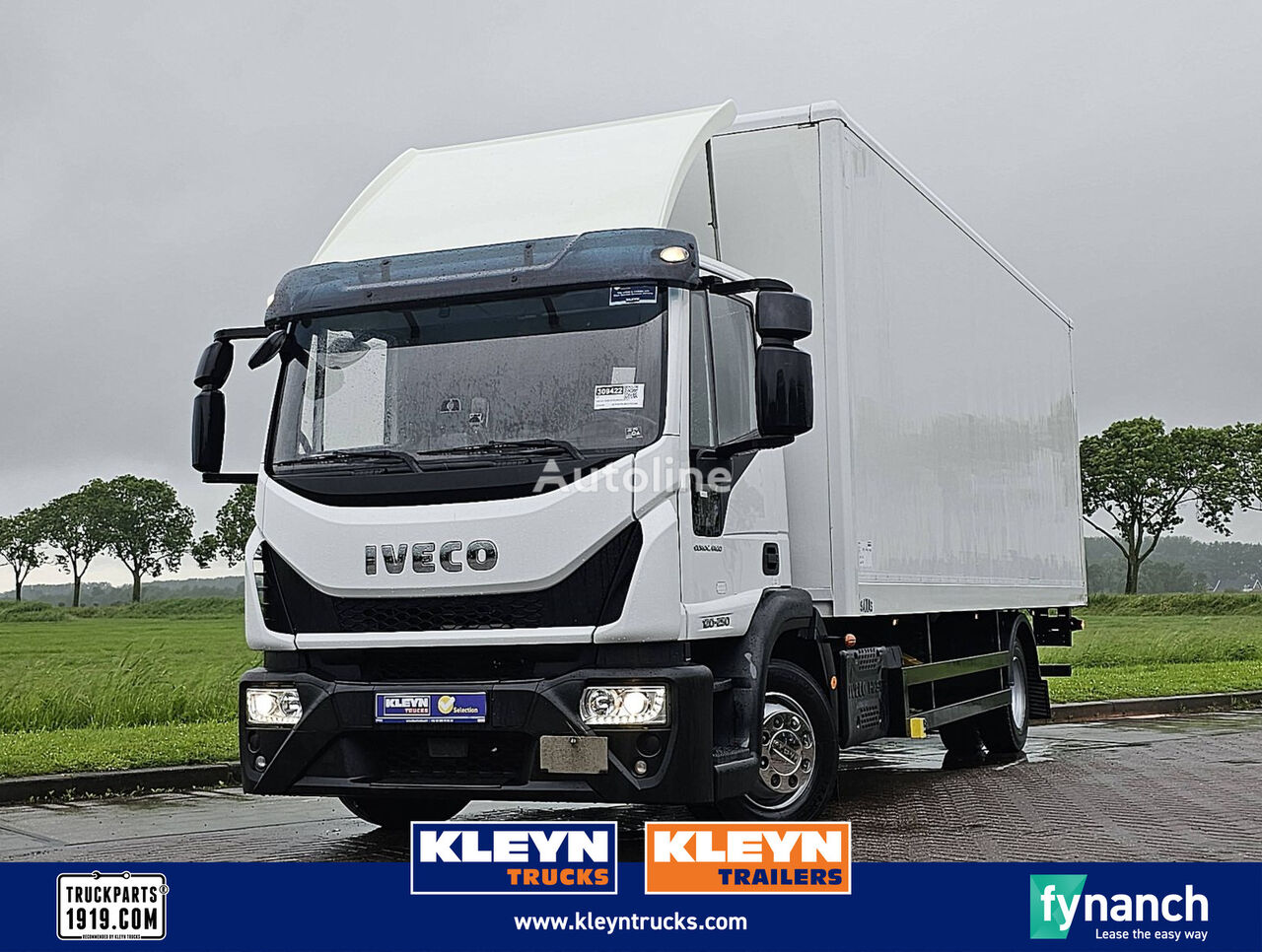 IVECO 120E25 EUROCARGO taillift airco box truck