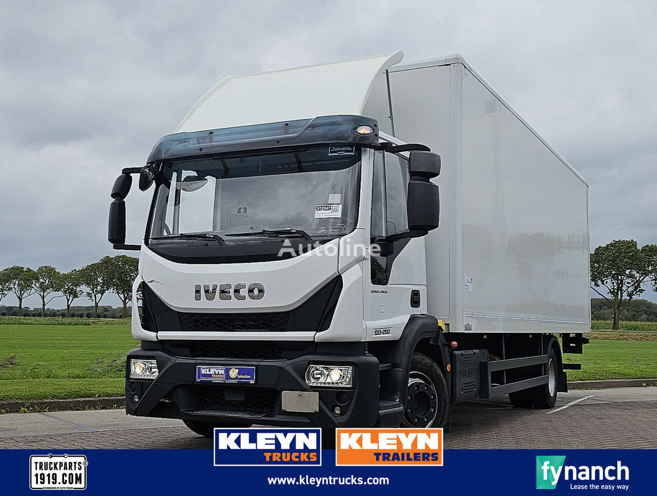 IVECO 120E25 EUROCARGO taillift airco skapbil