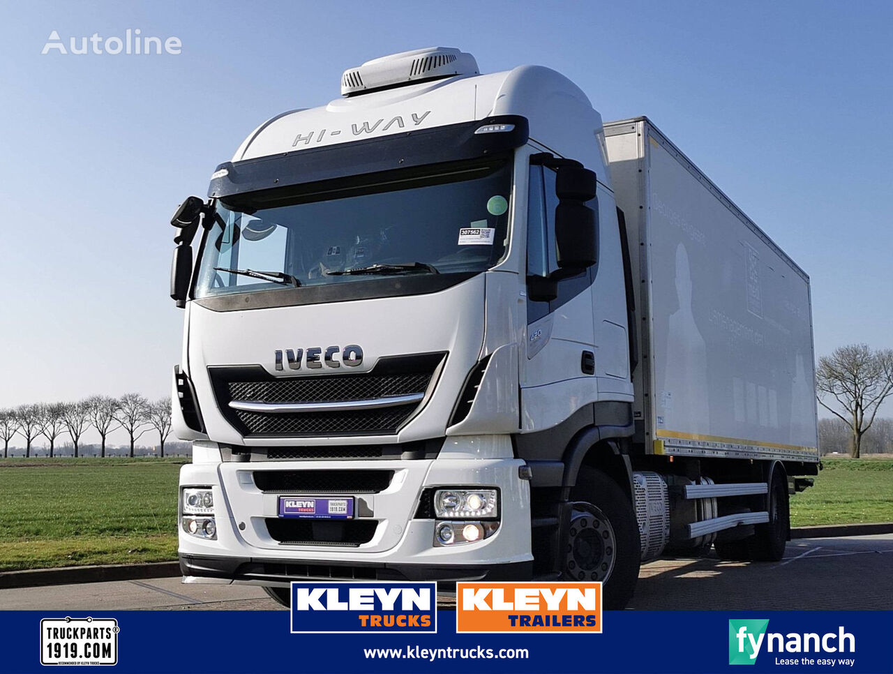 IVECO AS190S42 STRALIS intarder taillift camión furgón