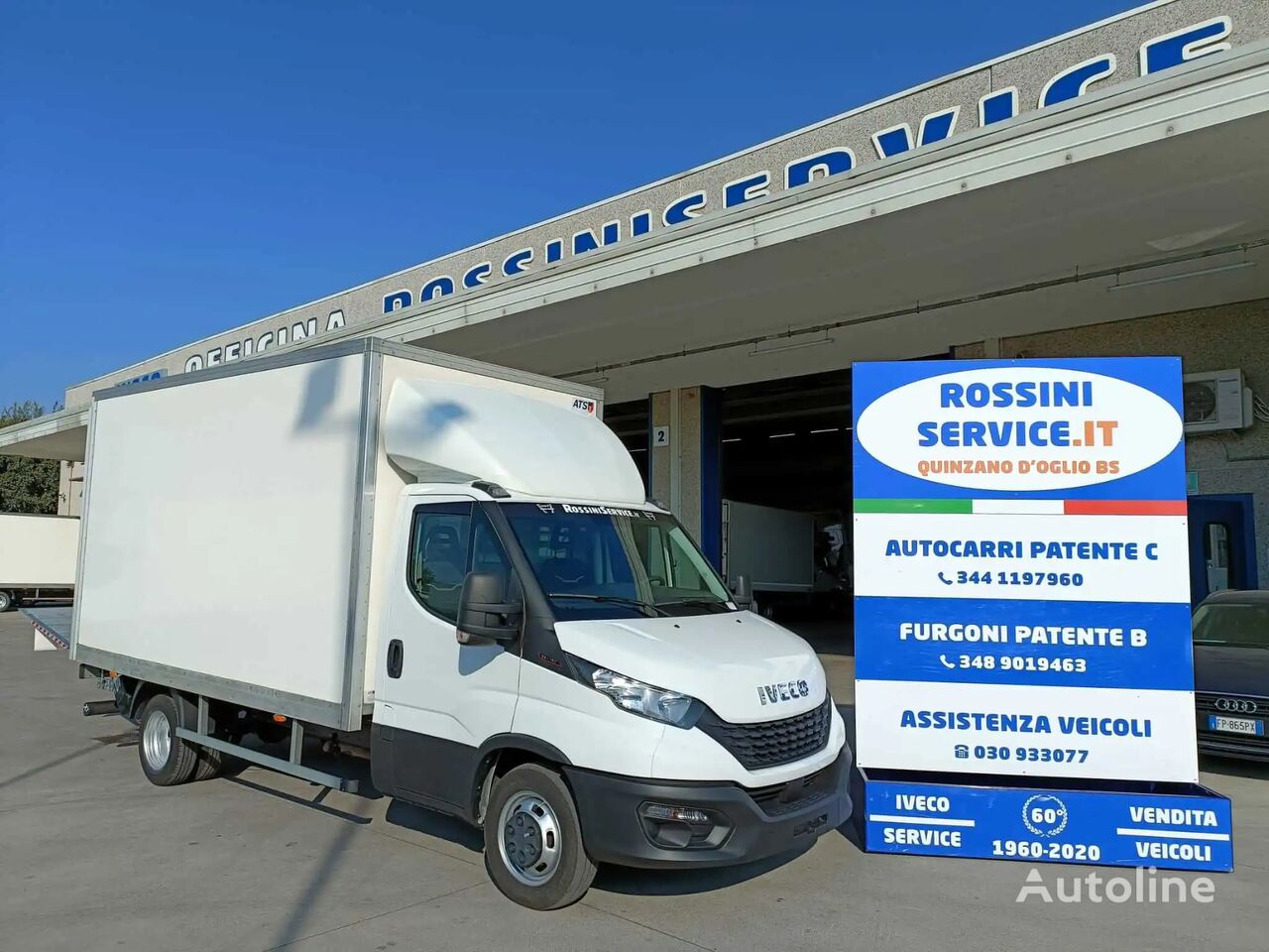 camion fourgon IVECO DAILY 35C16 pour pièces détachées