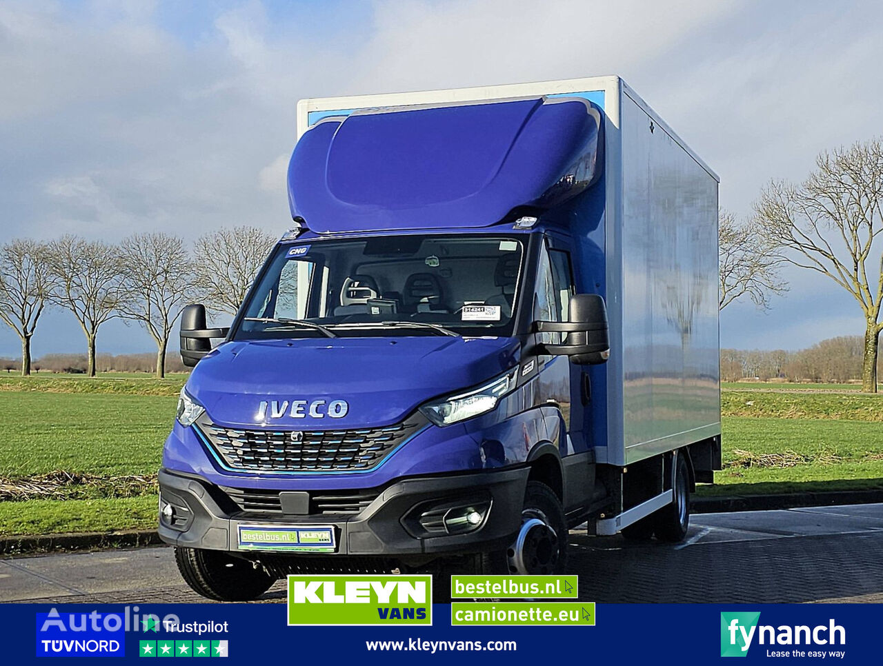 IVECO DAILY 70 CNG AIRCO LAADKLEP Koffer-LKW