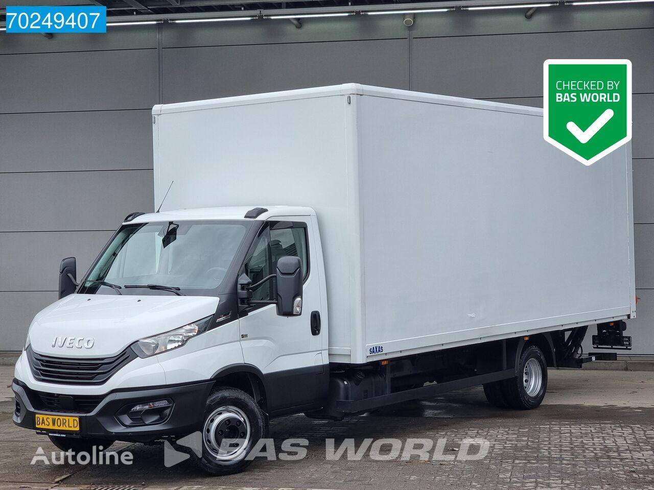 IVECO Daily 70C18 3.0L Automaat 7Tons Laadklep Bakwagen Meubelbak Koff Koffer-LKW