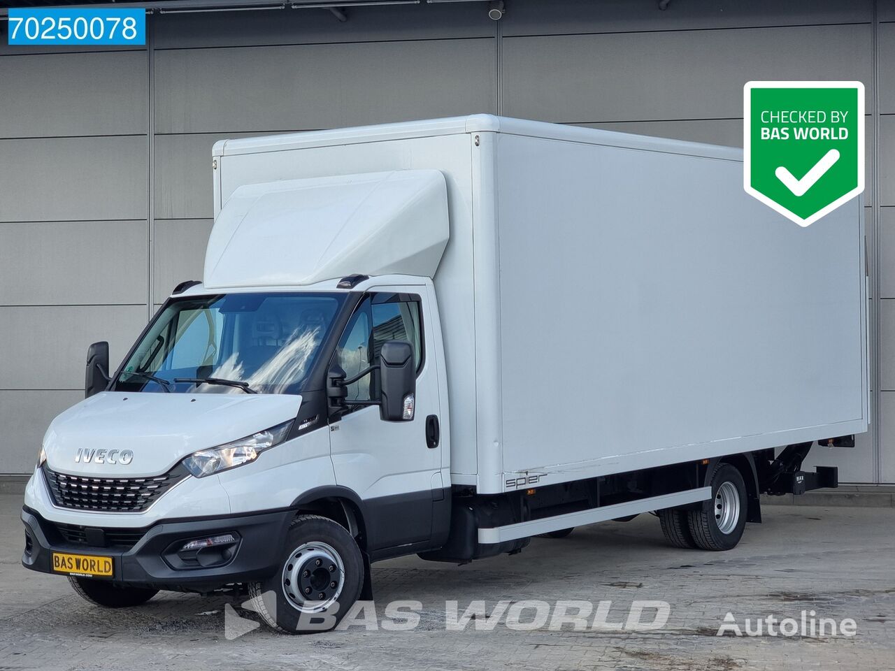 IVECO Daily 70C21 3.0L Automaat 7Tons Laadklep Bakwagen Meubelbak Koff camión furgón