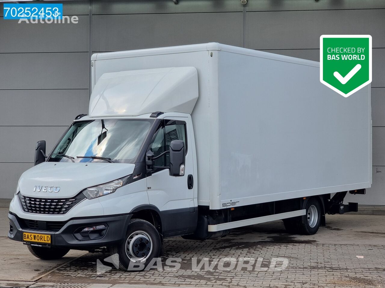 автофургон IVECO Daily 70C21 Automaat 3.0L Luchtvering Laadklep Camera Airco Crui