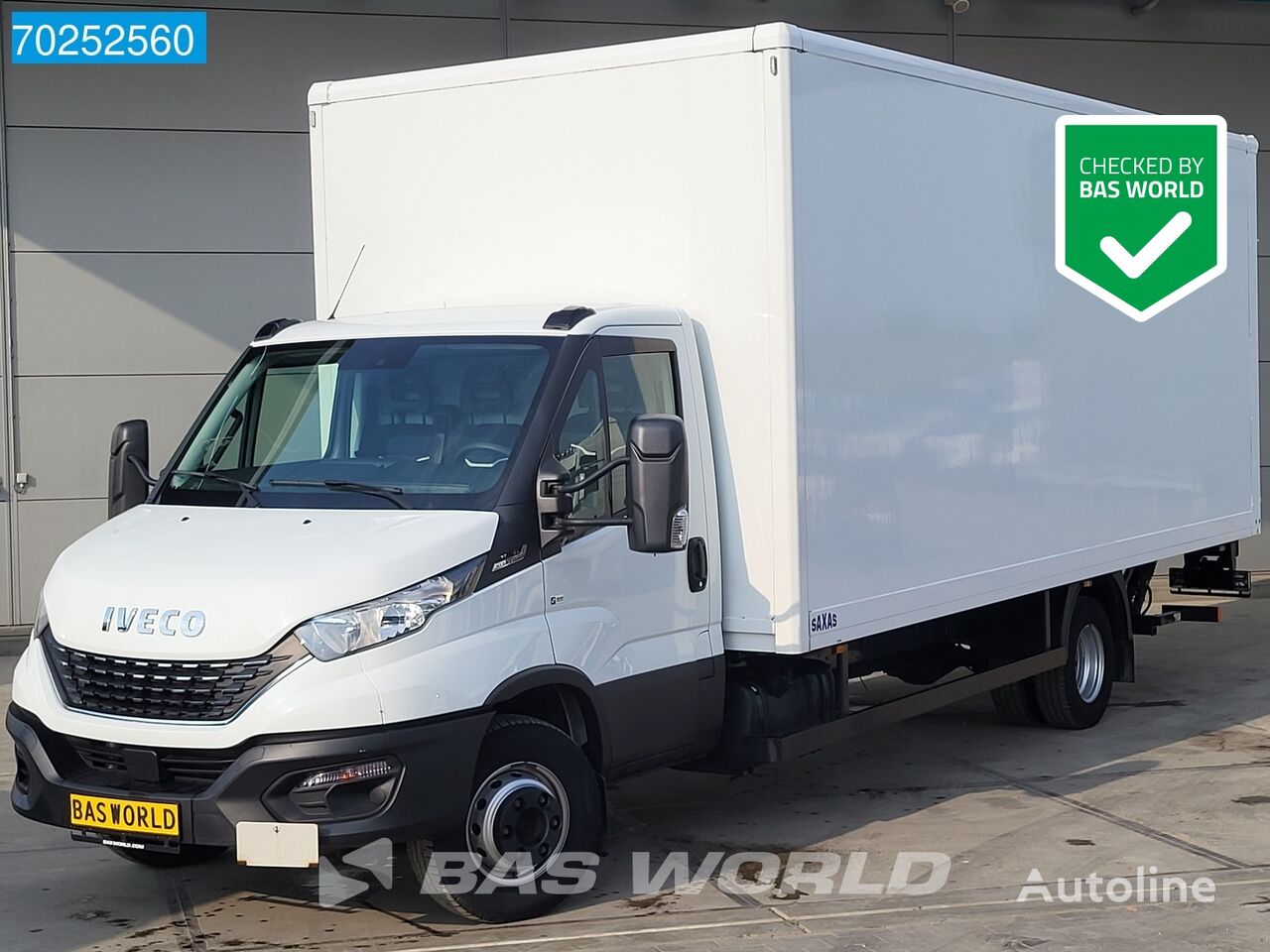 IVECO Daily 72C18 3.0L Automaat Laadklep Euro6 7200kg Luchtvering Airc camión furgón