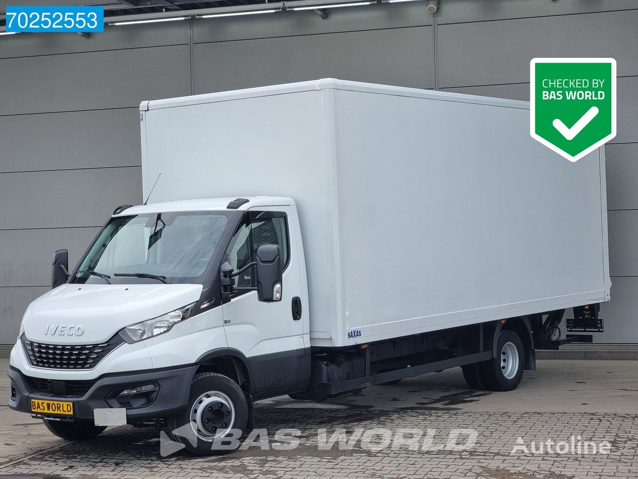 شاحنة مقفلة IVECO Daily 72C18 Automaat Euro6 7Tonner Luchtvering Airco Cruise Laad