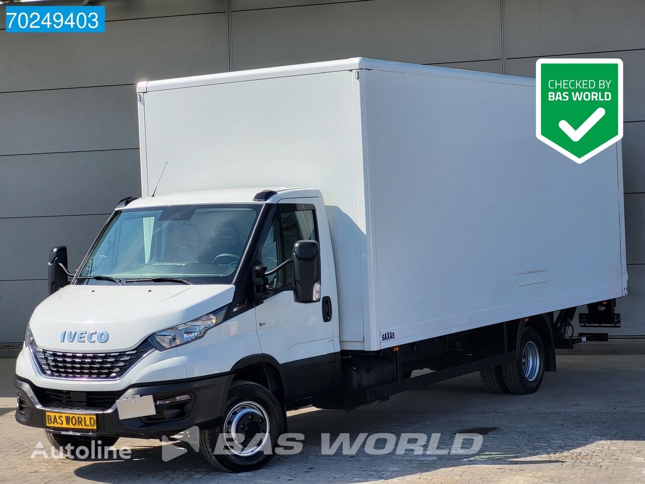 xe tải thùng kín IVECO Daily 72C18 Automaat Euro6 7Tonner Luchtvering Airco Cruise Laad