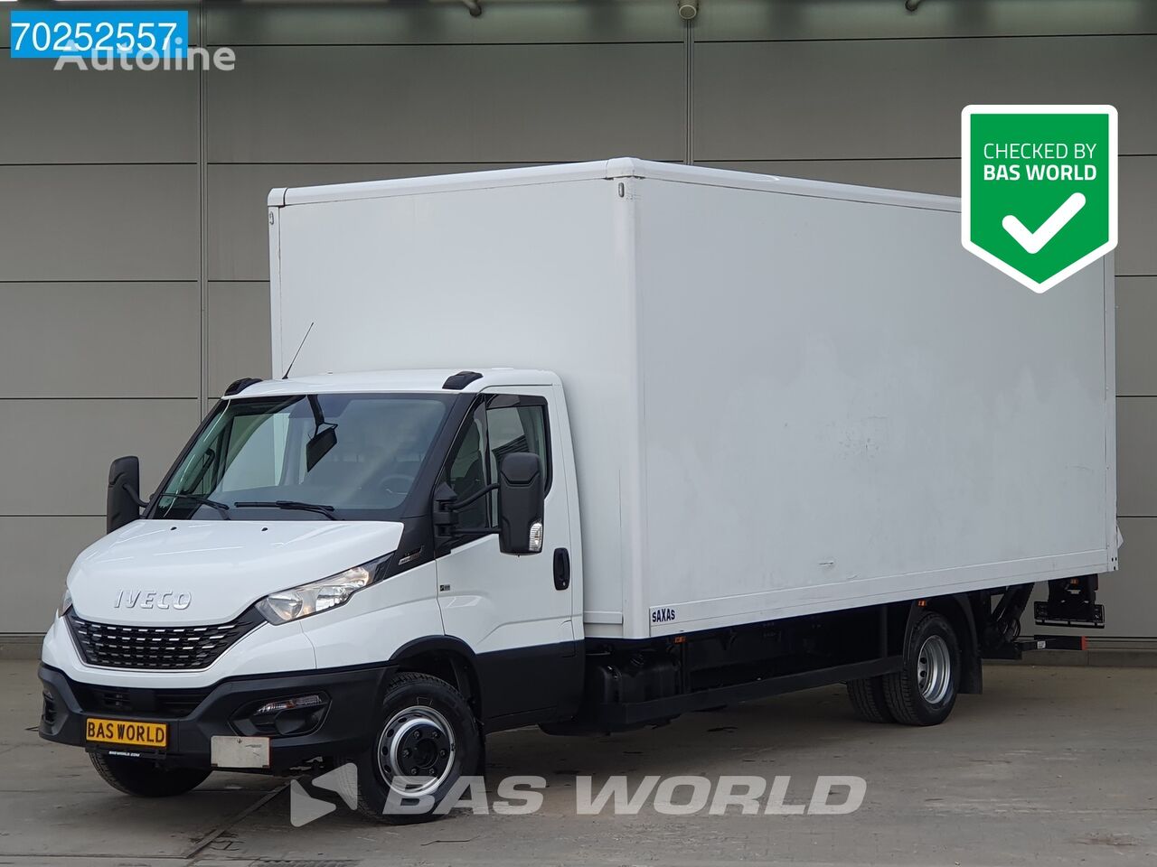 camion fourgon IVECO Daily 72C18 Automaat Euro6 7Tonner Luchtvering Airco Cruise Laad