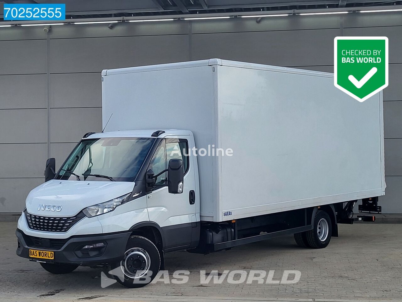 IVECO Daily 72C18 Automaat Luchtvering Laadklep Airco Cruise Bakwagen  camión furgón