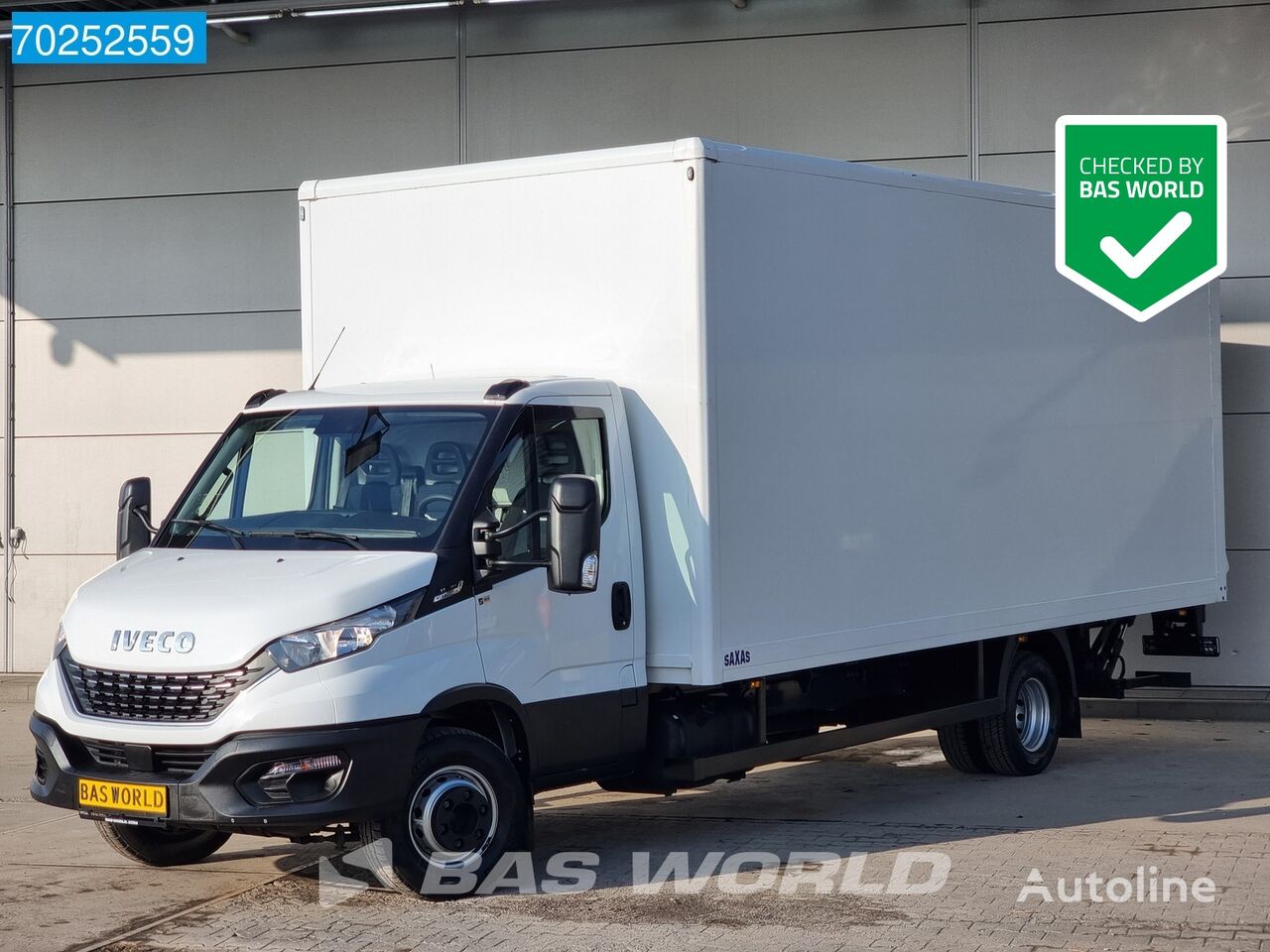 IVECO Daily 72C18 Automaat Luchtvering Laadklep Airco Cruise Bakwagen  camión furgón