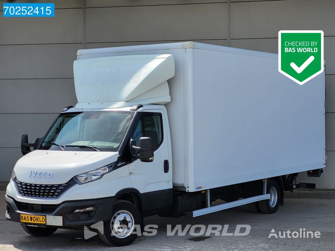 furgoonveok IVECO Daily 72C21 210PK Automaat Laadklep Luchvering Bakwagen Meubelba