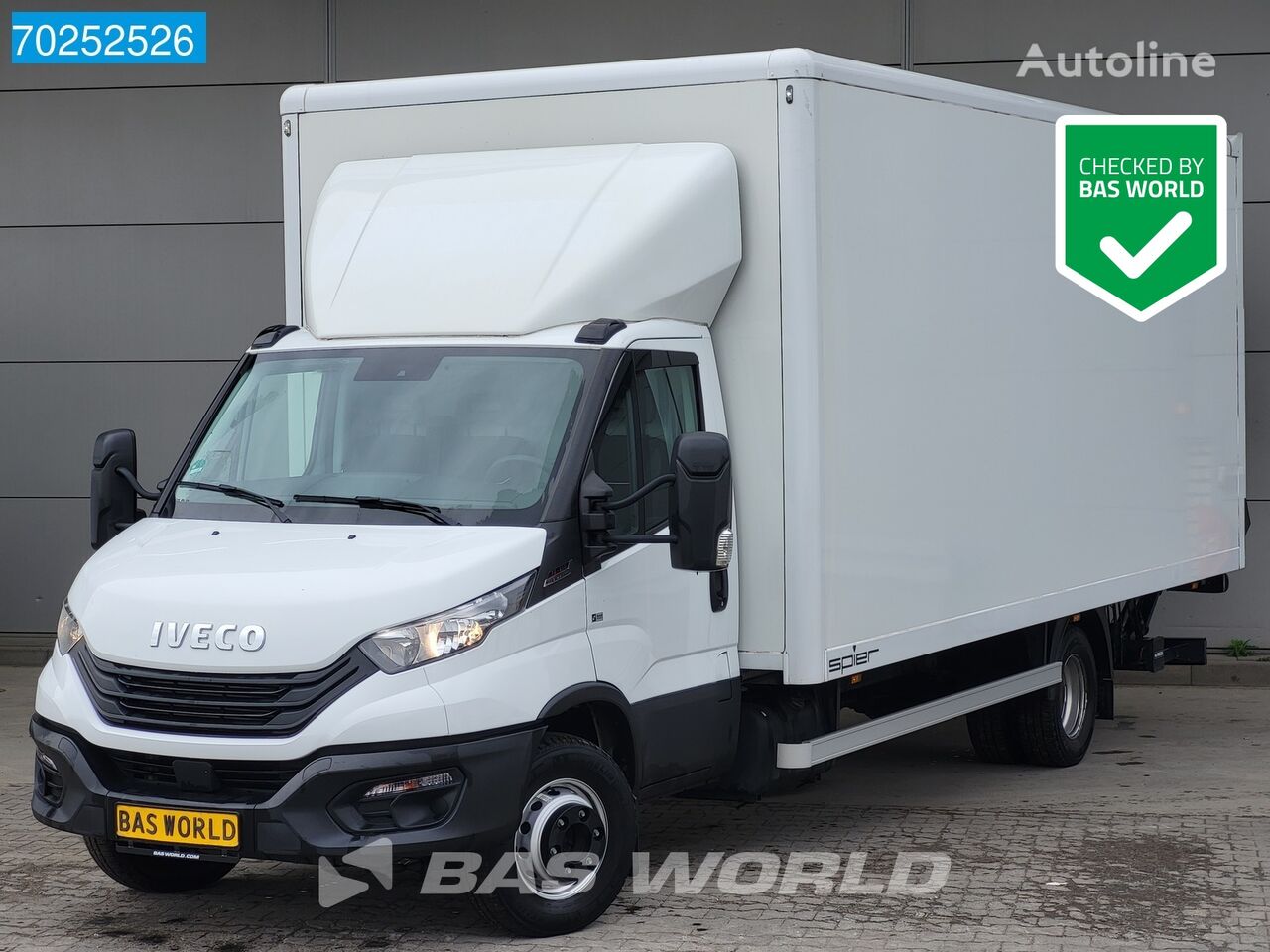 автофургон IVECO Daily 72C21 3.0L Automaat Laadklep 7200kg Bakwagen Luchtvering A