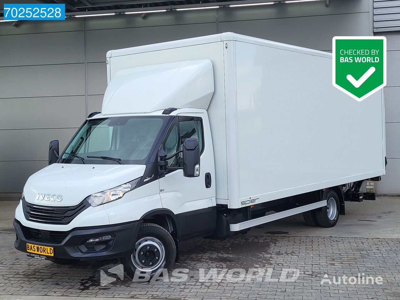 IVECO Daily 72C21 Automaat 3.0L Luchtvering Laadklep Camera Airco Crui box truck