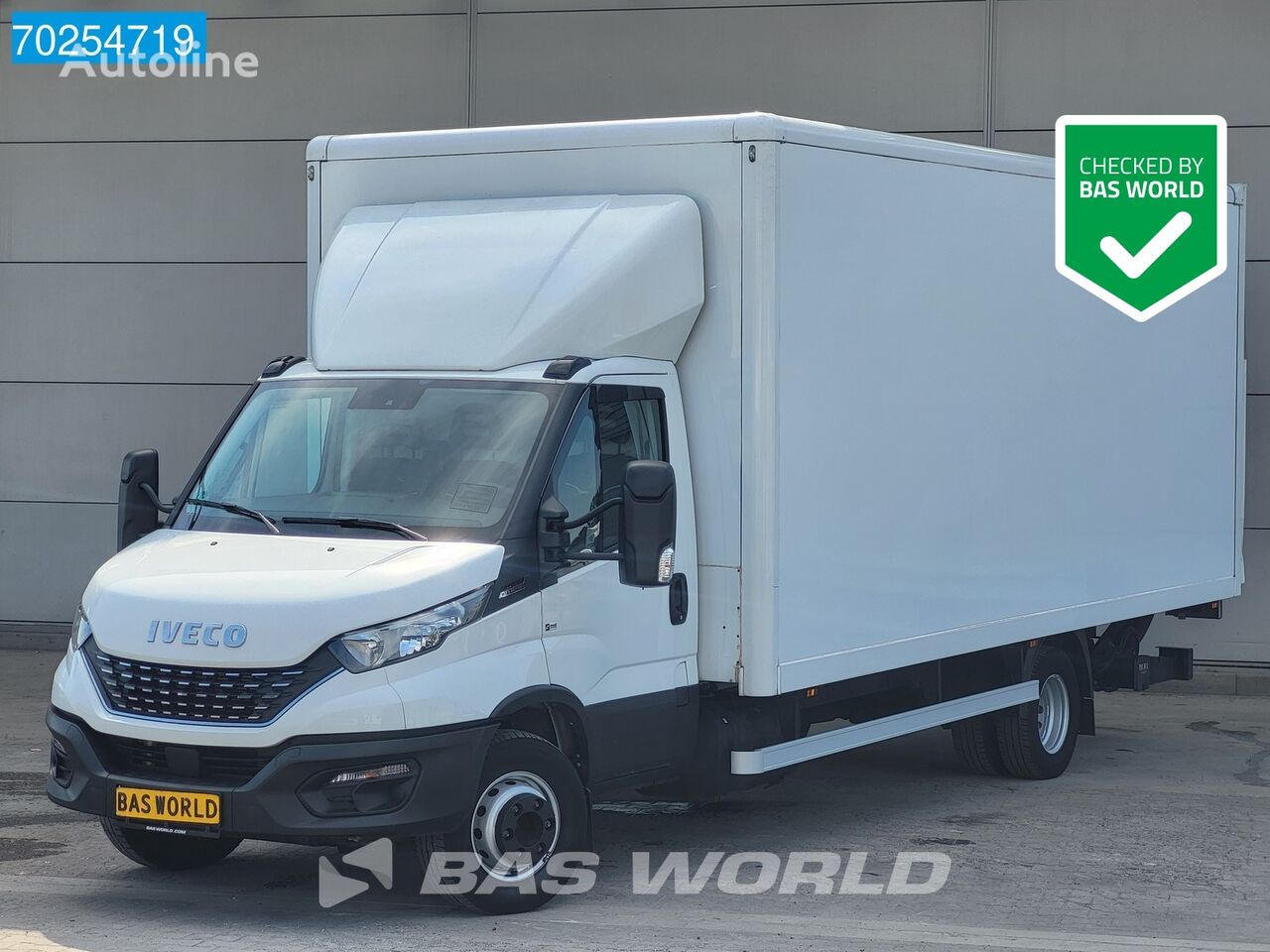 IVECO Daily 72C21 Laadklep 7200KG Bakwagen Luchtvering Airco Cruise Ca box truck