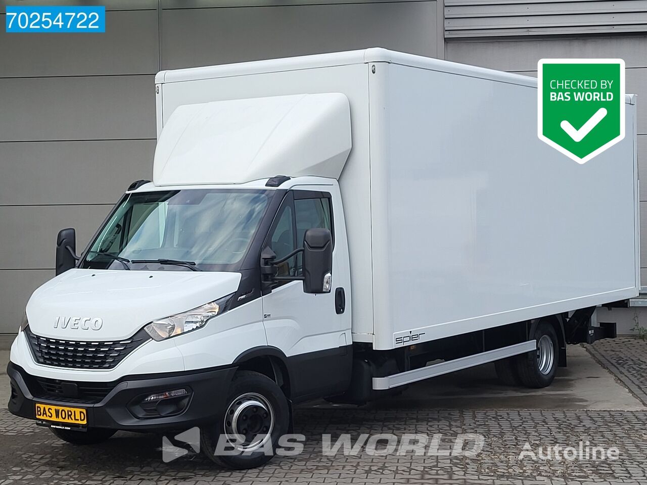 IVECO Daily 72C21 Laadklep 7200KG Bakwagen Luchtvering Airco Cruise Ca kravas automašīna furgons