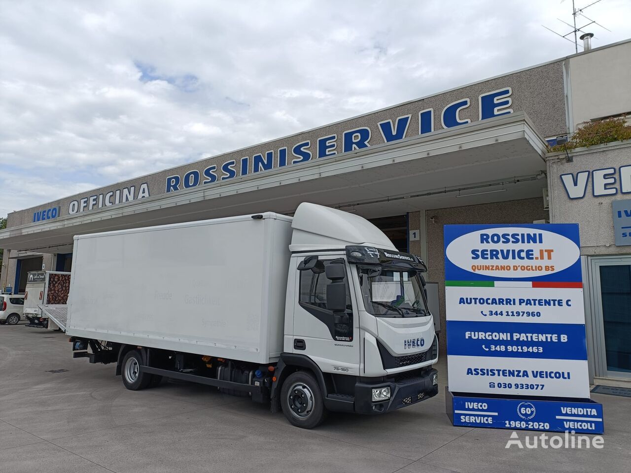 IVECO EUROCARGO 75E16 camión furgón