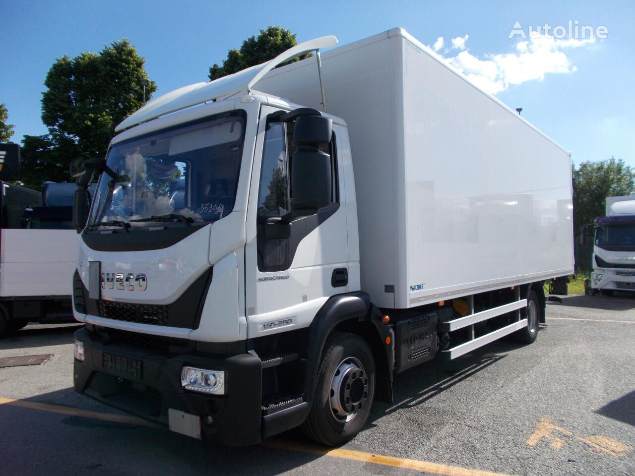 IVECO EUROCARGO ML140E28/P camión furgón