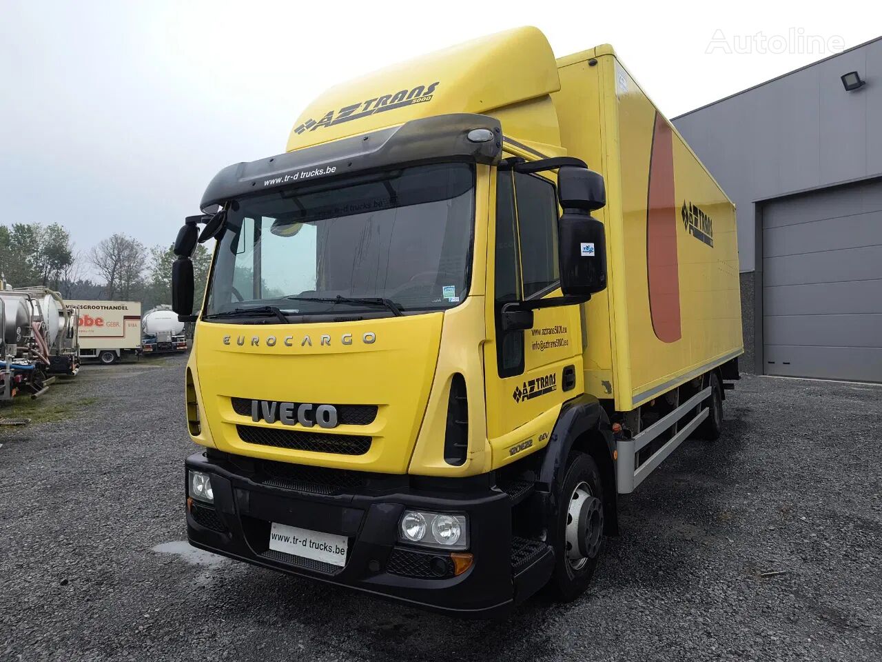 IVECO EuroCargo 120 E22 EEV SIDE PORT + D'HOLLANDIA LIFT 2000 KG skapbil