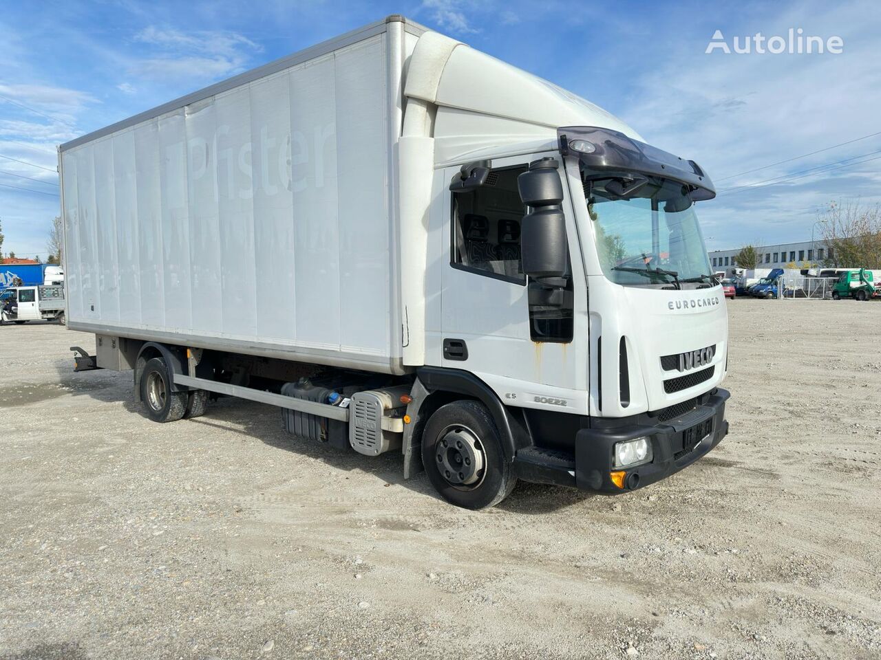 camion furgone IVECO EuroCargo 80E22 Koffer