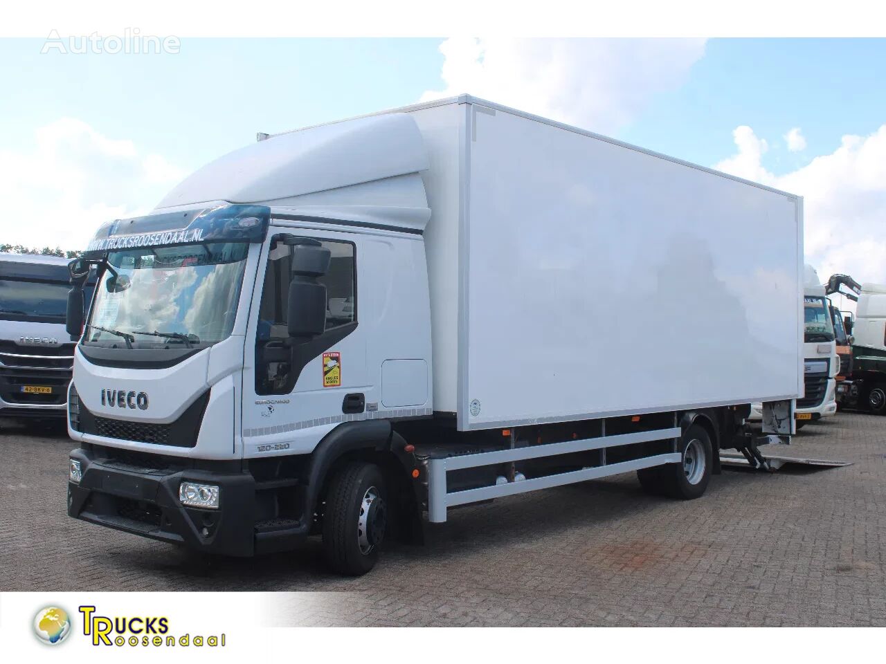 IVECO Eurocargo 120E220 + EURO 6 + 12t + NICE TRUCK kravas automašīna furgons