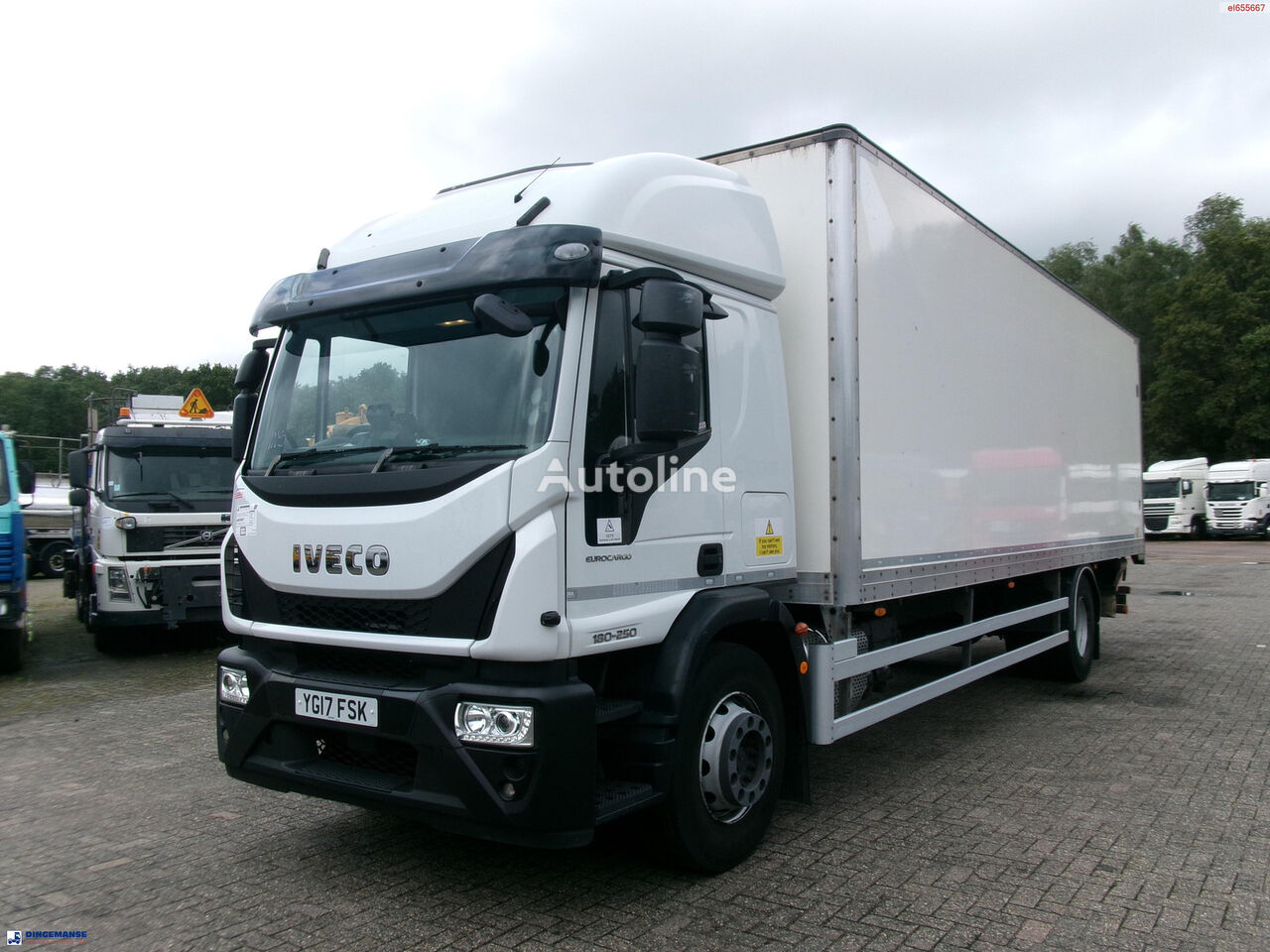 IVECO Eurocargo 180E25S RHD 4x2 Euro 6 Closed box skapbil