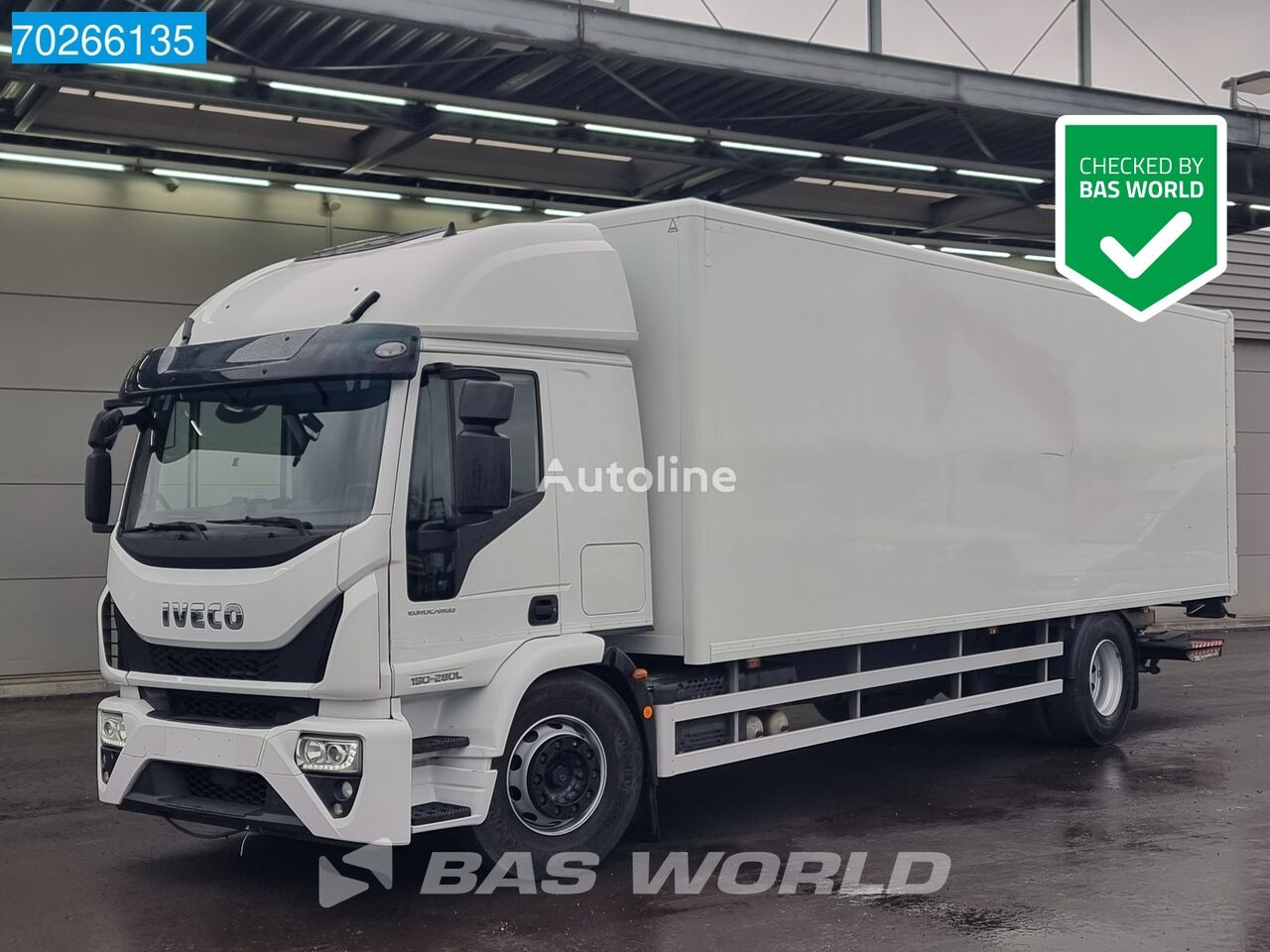 автофургон IVECO Eurocargo 190E280 4X2 19tonner Curtainside Ladebordwand ActiveSp