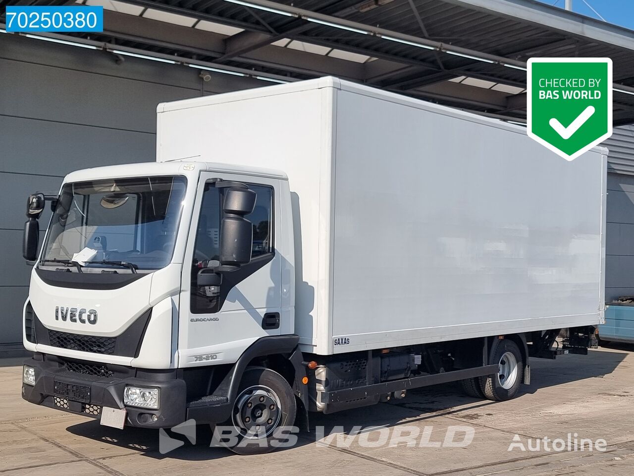 IVECO Eurocargo 75E210 4X2 Ladebordwand Automaat ACC Euro 6 camión furgón