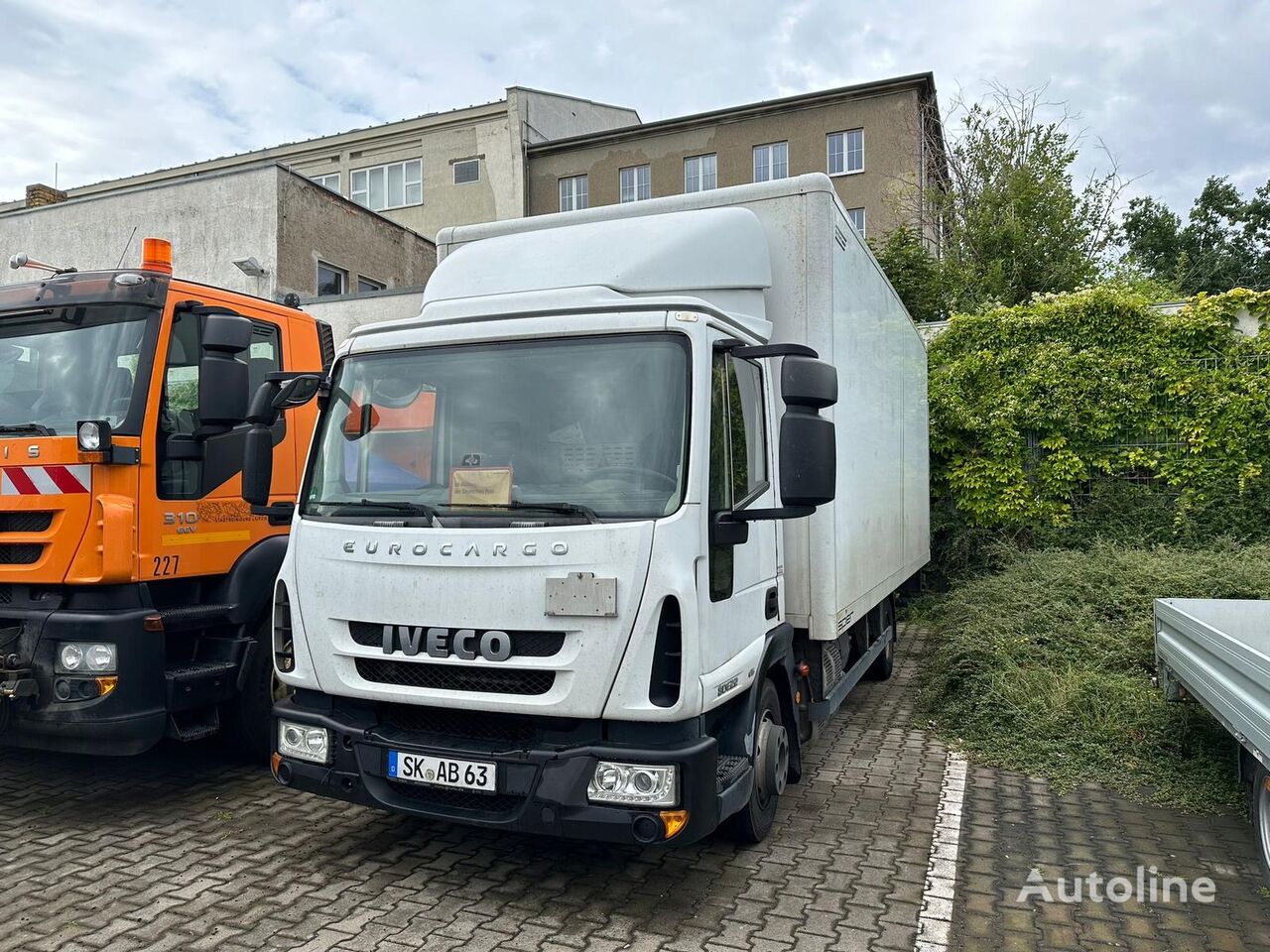 IVECO Eurocargo 80 E 22  lastbil kassevogn