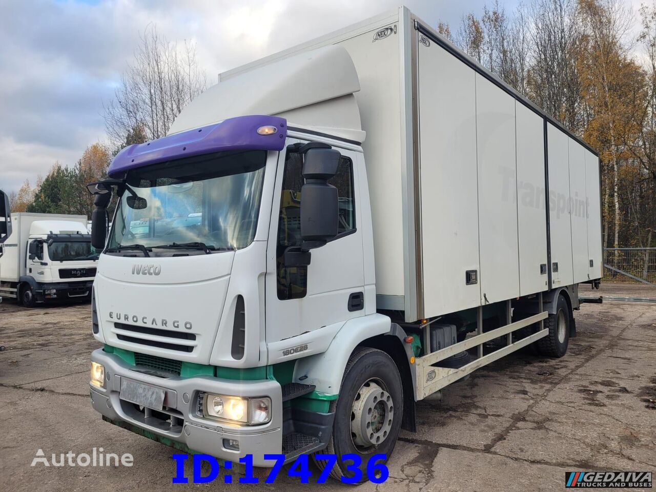 camion fourgon IVECO Eurocargo ML 180E28