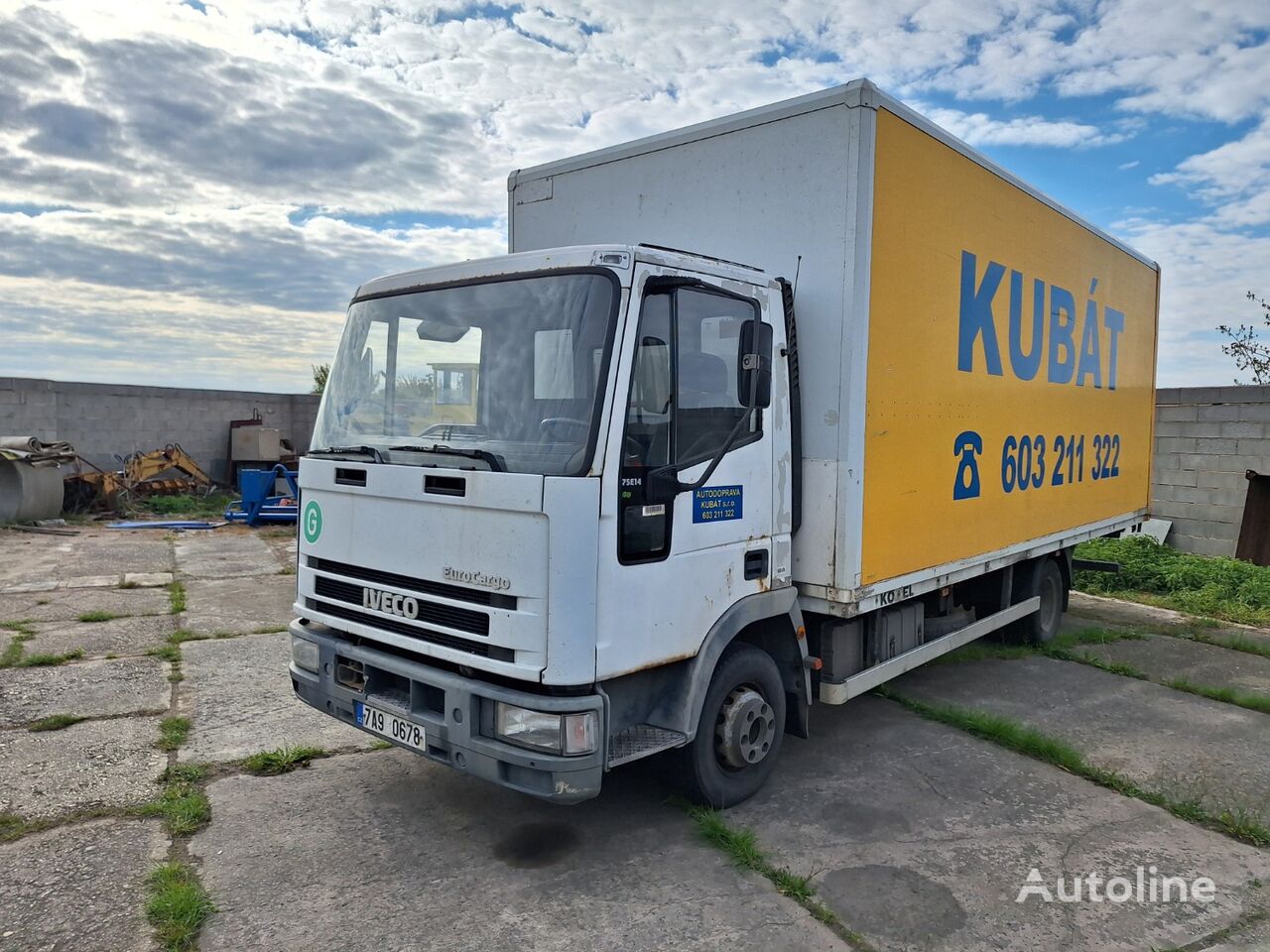 IVECO ML 75 E 14 + IVECO NA ND Koffer-LKW