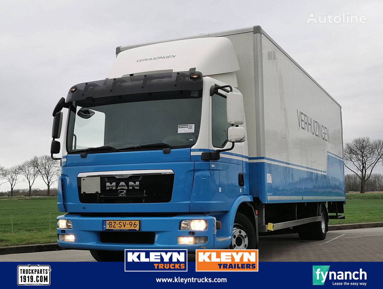 MAN 12.220 TGL AIRCO TAILLIFT box truck