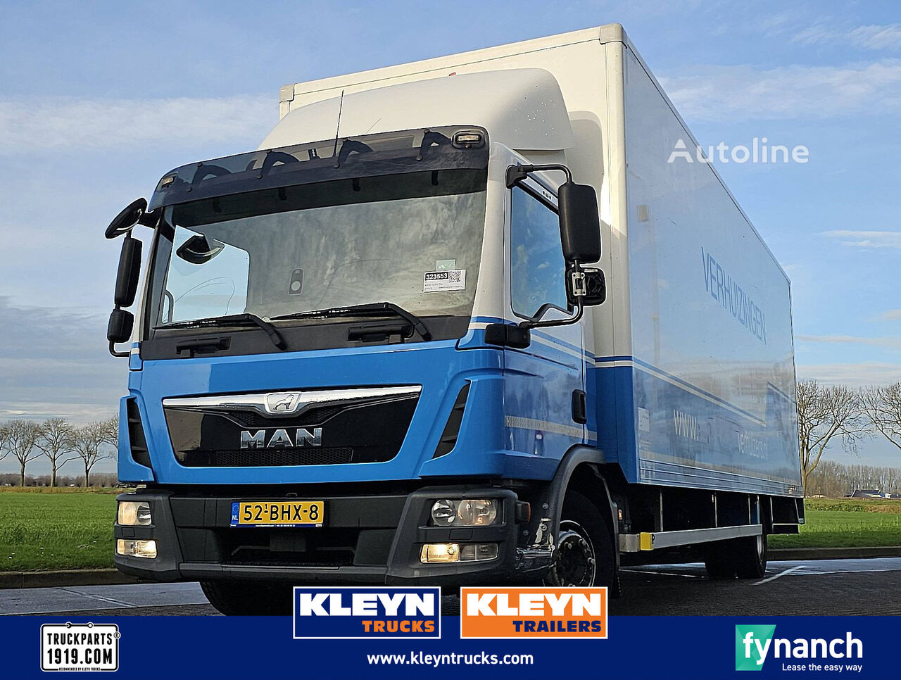 شاحنة مقفلة MAN 12.250 TGL - Autoline