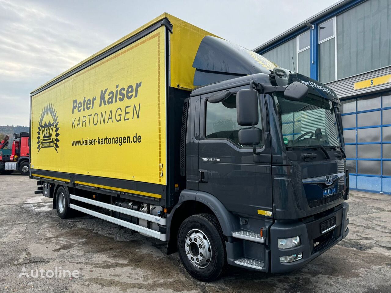 MAN 15.290 B/L Koffer-LKW