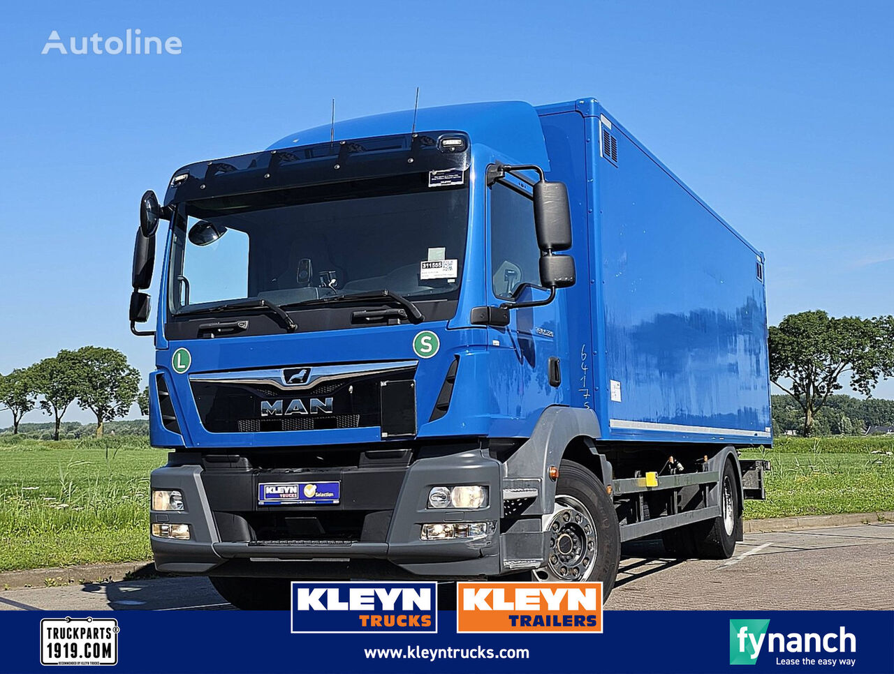 MAN 15.320 TGM airco navi lift box truck