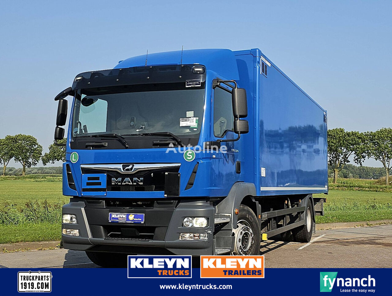 camion fourgon MAN 15.320 TGM airco webasto lift