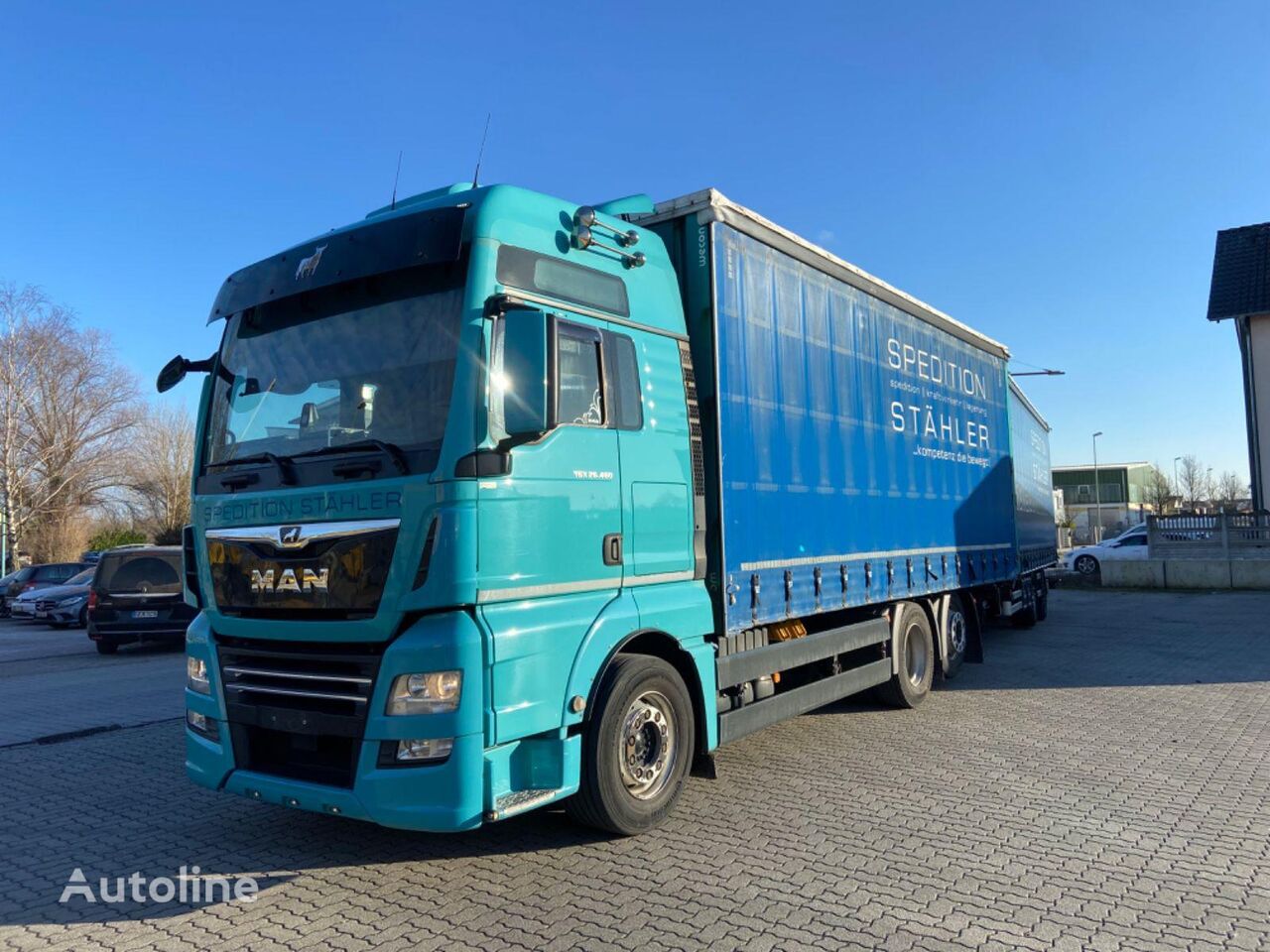 MAN 26.460 XXL Haus Festaufbau /Tüv7/2024 box truck