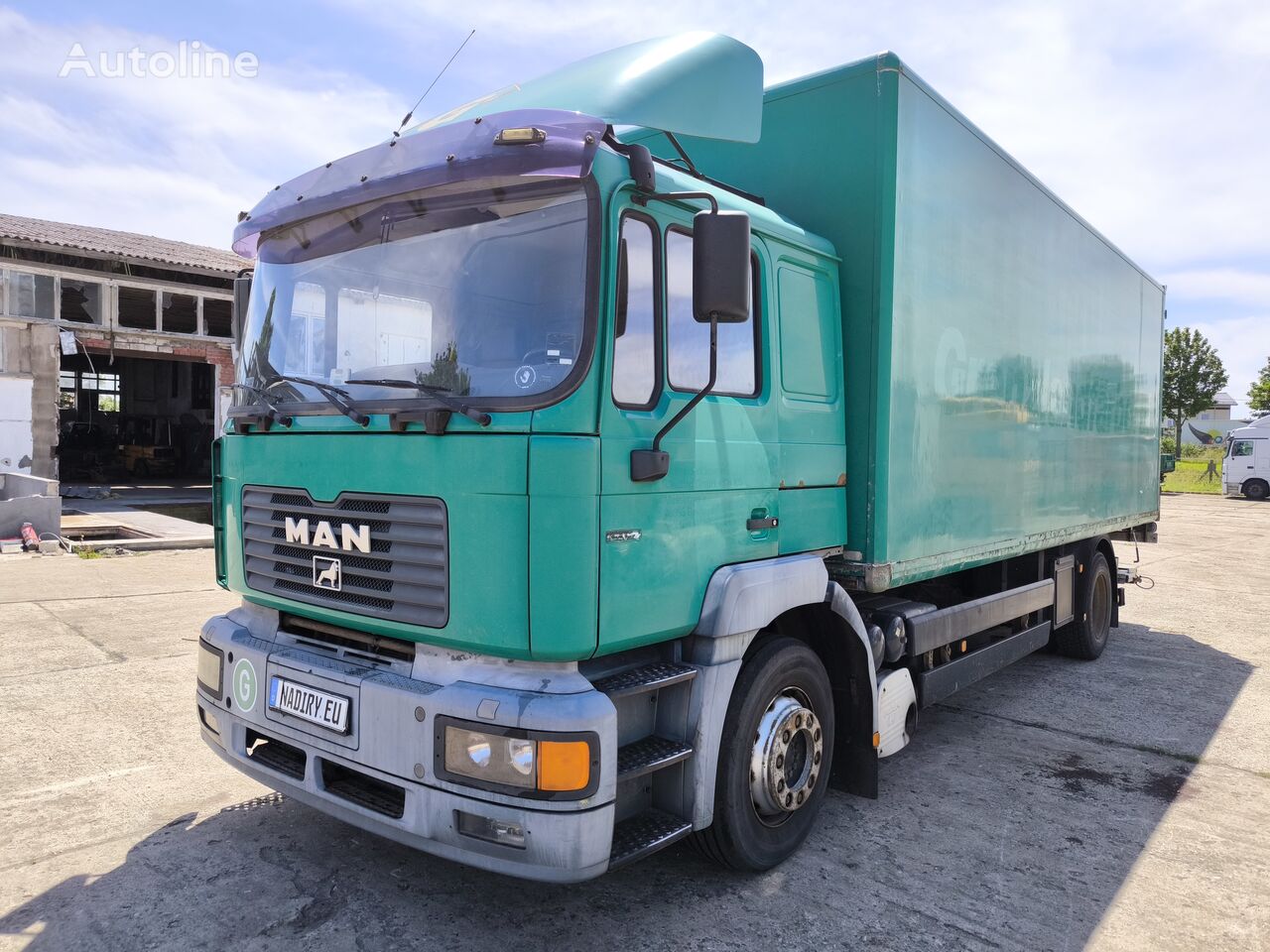 camion furgon MAN F2000 19.314/414 kein 372-362-402-422-464-463