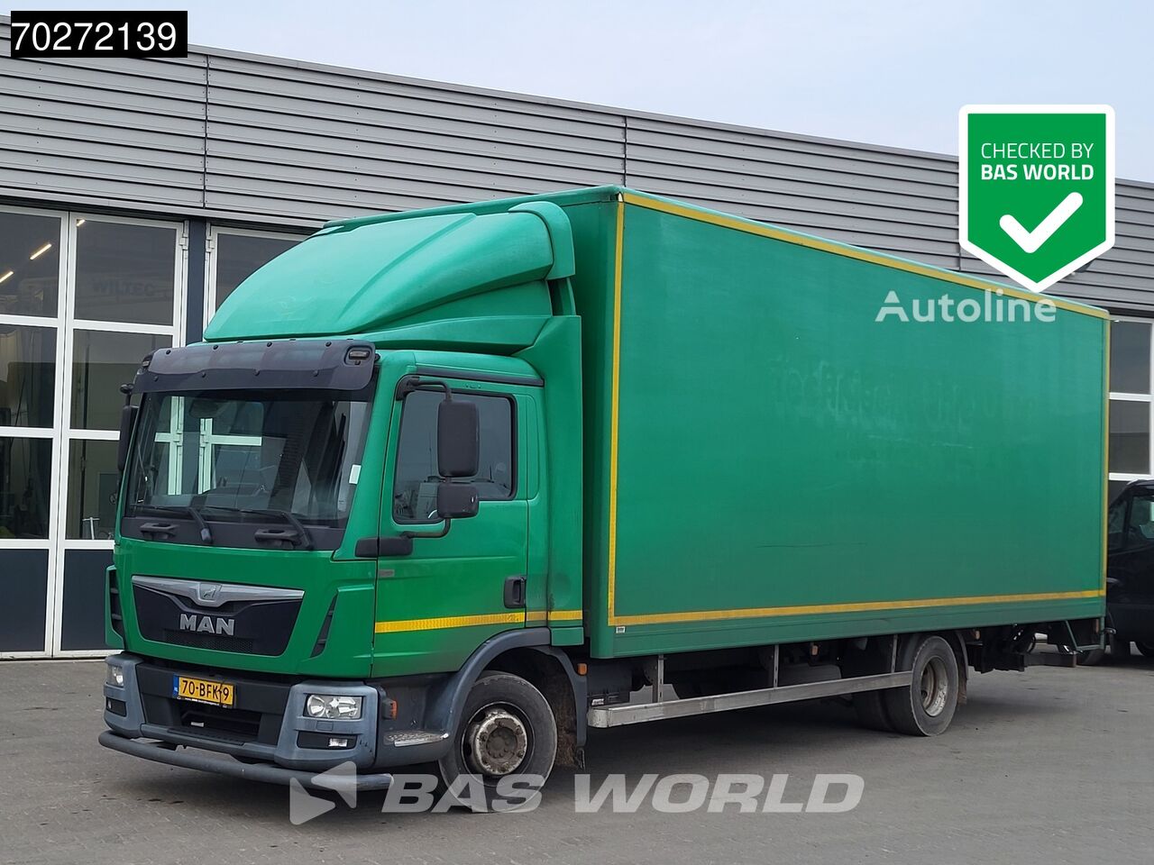 автофургон MAN TGL 10.180 4X2 NL-Truck 10t Ladebordwand Euro 6