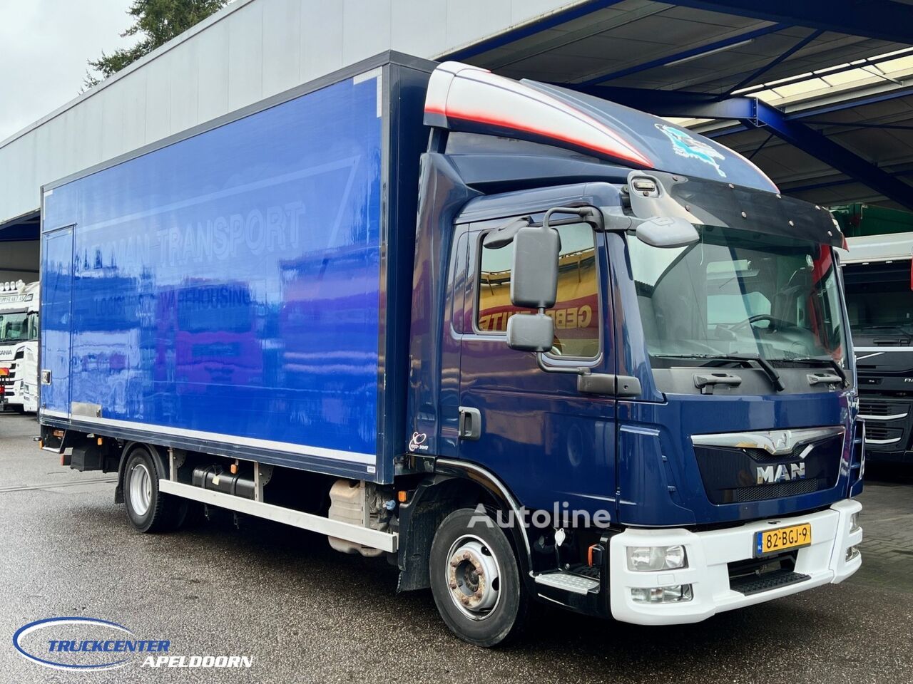 MAN TGL 12.180 1 Side Curtain, Euro 6 box truck - Autoline